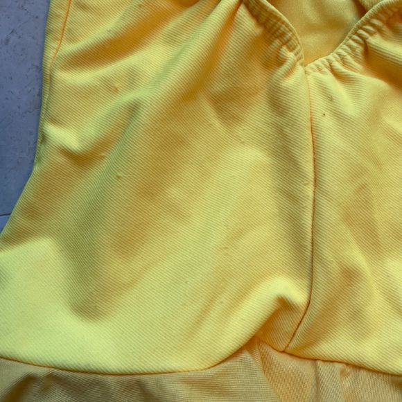 Kellé Ruffled Dress with Tutu Size Medium in Yellow - Picture 7 of 7